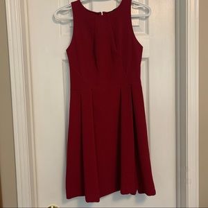 High Neck Mini Dress